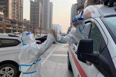 每天來(lái)回3000公里，騰康救護(hù)車(chē)司機(jī)24小時(shí)不合眼全力支持疫情防控